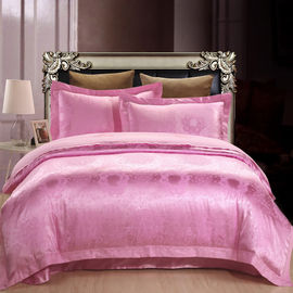 होम बिस्तर की चादर 100% कपास 220 * 240cm * 1 गुलाबी रंग कारखाने बिक्री + 86 15019980393
