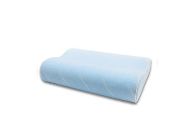 तकिया मालिश 60 * 30 * 11/7 सेमी 100% मेमोरी फोम नीले रंग में थकान को कम करने