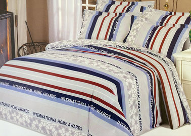 Fasion शुद्ध कपास बिस्तर सेट बिस्तर पर चादर रजाई और Pillowcase