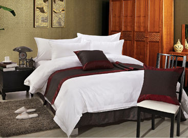 शीतल लक्जरी होटल बिस्तर पर चादर, आरामदायक 300T कपास बिस्तर सेट