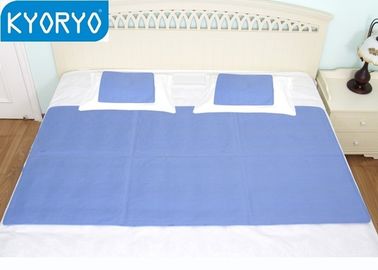 ब्लू लचीला Recyclable ठंडा जेल बिस्तर पैड आरामदायक स्क्वायर