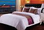 संक्षिप्त शैली पूर्ण आकार माइक्रो ऊन बिस्तर 100% पॉलिएस्टर डबल रानी आकार के साथ सेट
