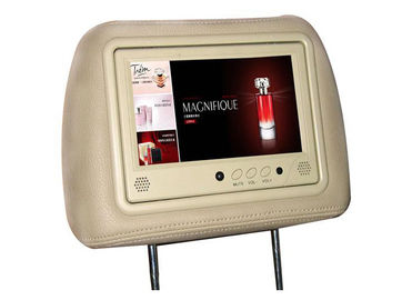 ColorfulCar Headrest एलसीडी स्क्रीन वीडियो प्रदर्शन 7 आईआर सेंसर, MPEG4 MPEG2 MPEG1 के साथ इंच