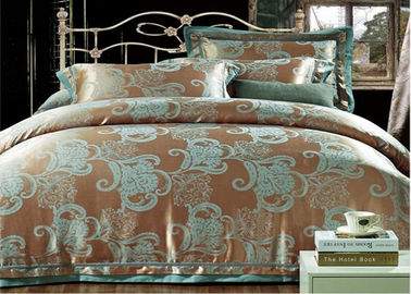 फ्लोरा रजाई Tencel बिस्तर / देश बिस्तर Jacquard के साथ सेट