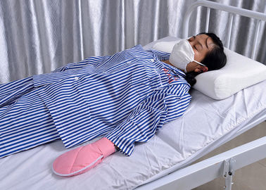 संयम बेल्ट के साथ उच्च जोखिम वाले रोगी के स्वास्थ्य की देखभाल हाथ मेडिकल प्रकार का दस्ताना