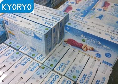 ब्लू लचीला Recyclable ठंडा जेल बिस्तर पैड आरामदायक स्क्वायर
